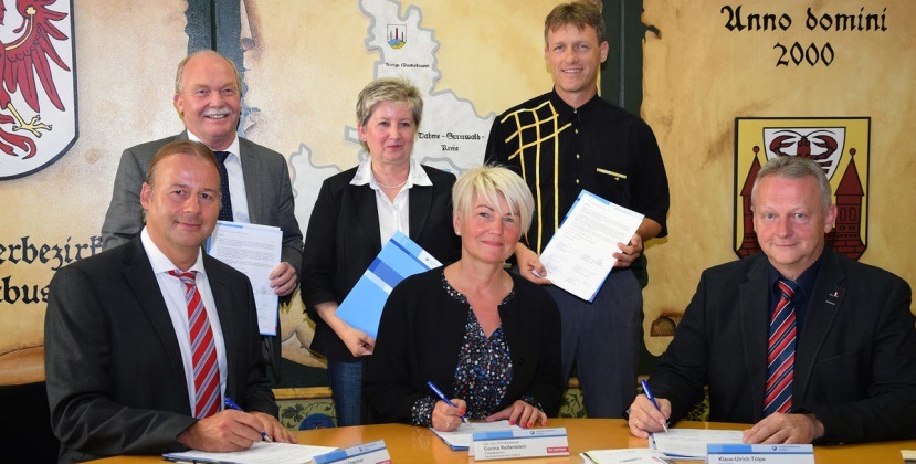 Unterschreibung der Kooperationsvereinbarung - MBJS - OSZ - HWK